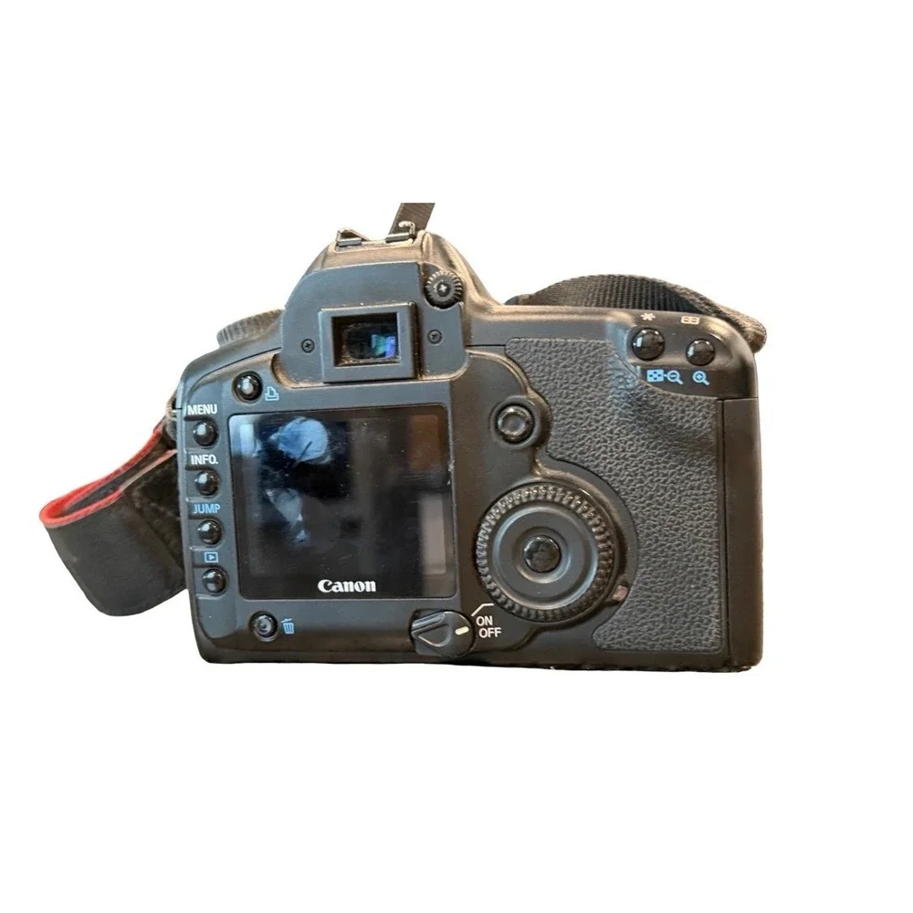 Canon EOS 5D Digital SLR Camera EF 28-80mm Lens Bundle Bag Filters Manual